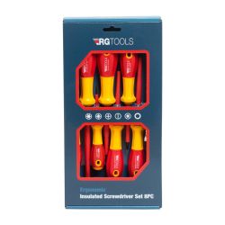 RG TOOLS VDE Insulated Screwdriver Set 8PC